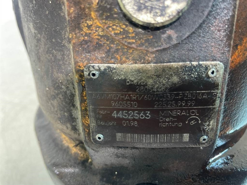Zettelmeyer ZL602-28054462-Brueninghaus A6VM107-Drive motor - Хидравлика за Строителна техника: снимка 4 Zettelmeyer ZL602-28054462-Brueninghaus A6VM107-Drive motor - Хидравлика за Строителна техника: снимка 4