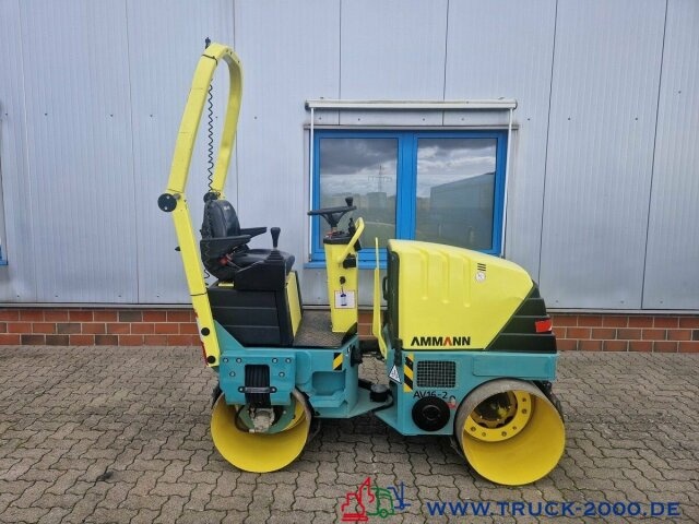 Валяк Ammann AV 16-2 Tandem Vibrationswalze Kanten Schneider: снимка 7