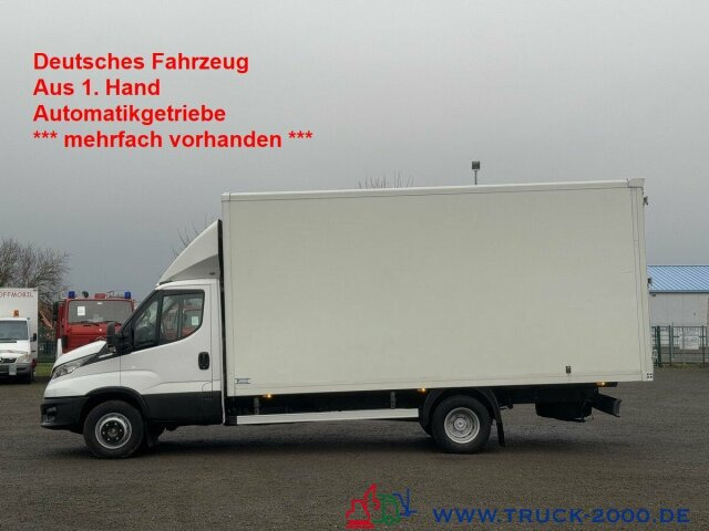 Iveco Daily 72C180 HiMatic Autom. Koffer 3.5t Nutzlast - Лекотоварен автомобил фургон: снимка 1 Iveco Daily 72C180 HiMatic Autom. Koffer 3.5t Nutzlast - Лекотоварен автомобил фургон: снимка 1