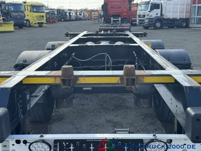 Kögel ZW 18-22,5 Tandem BDF BPW Achsen Scheibenbremsen - Контейнеровоз/ Сменна каросерия ремарке: снимка 4 Kögel ZW 18-22,5 Tandem BDF BPW Achsen Scheibenbremsen - Контейнеровоз/ Сменна каросерия ремарке: снимка 4