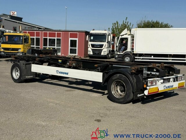Контейнеровоз/ Сменна каросерия ремарке Krone AZ18 Box Carrier - Luft - BPW Achsen: снимка 9