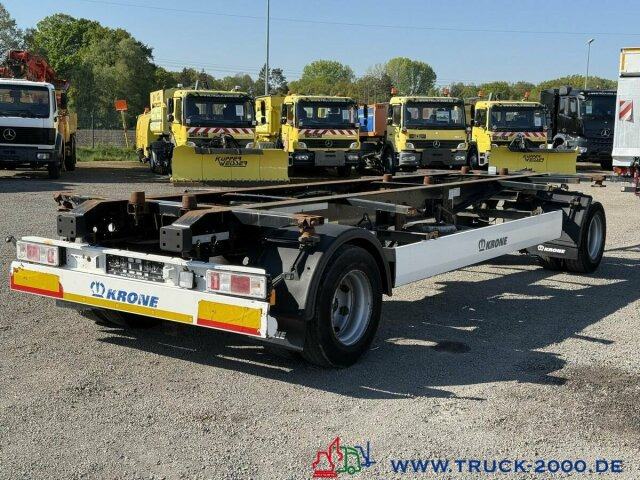 Контейнеровоз/ Сменна каросерия ремарке Krone AZ18 Box Carrier - Luft - BPW Achsen: снимка 11