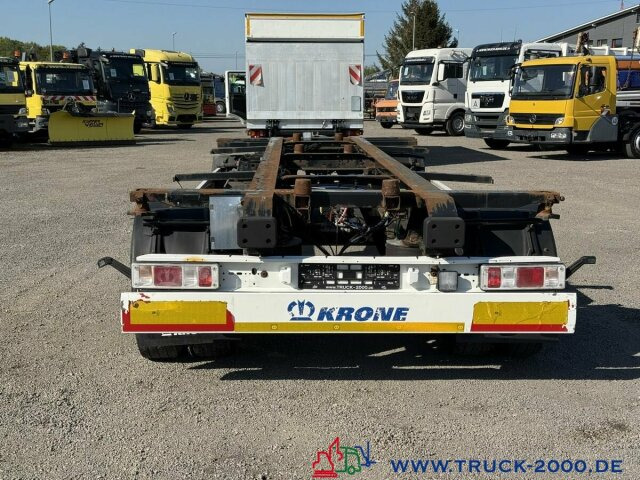 Контейнеровоз/ Сменна каросерия ремарке Krone AZ18 Box Carrier - Luft - BPW Achsen: снимка 12
