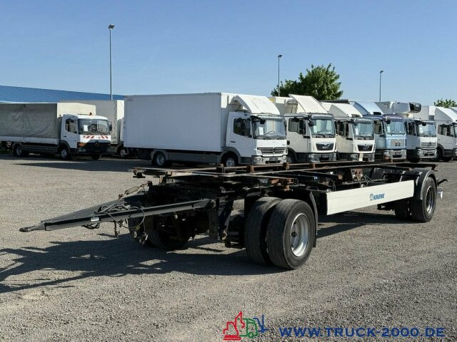 Контейнеровоз/ Сменна каросерия ремарке Krone AZ18 Box Carrier - Luft - BPW Achsen: снимка 8