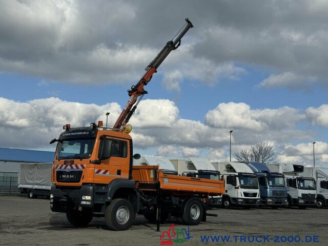 MAN 18.320 4x4 Atlas Kran 8,8m=770kg FB Winterdienst - Самосвал камион, Камион с кран: снимка 5 MAN 18.320 4x4 Atlas Kran 8,8m=770kg FB Winterdienst - Самосвал камион, Камион с кран: снимка 5
