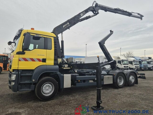 MAN TGS 26.320 Meiller RK 2070+ Kran MKG HLK 177+FB - Мултилифт с кука камион, Камион с кран: снимка 3 MAN TGS 26.320 Meiller RK 2070+ Kran MKG HLK 177+FB - Мултилифт с кука камион, Камион с кран: снимка 3