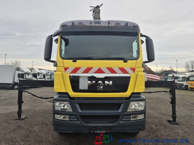 Мултилифт с кука камион, Камион с кран MAN TGS 26.320 Meiller RK 2070+ Kran MKG HLK 177+FB: снимка 13