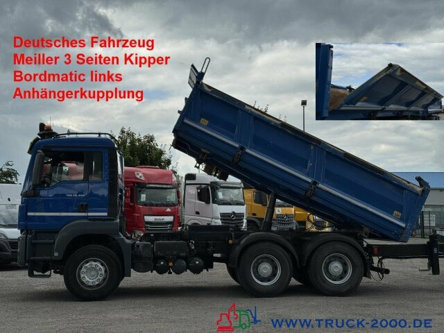 MAN TGS 26.400 6x4 Meiller 3 Seiten Kipper Bordmatik - Самосвал камион: снимка 1 MAN TGS 26.400 6x4 Meiller 3 Seiten Kipper Bordmatik - Самосвал камион: снимка 1