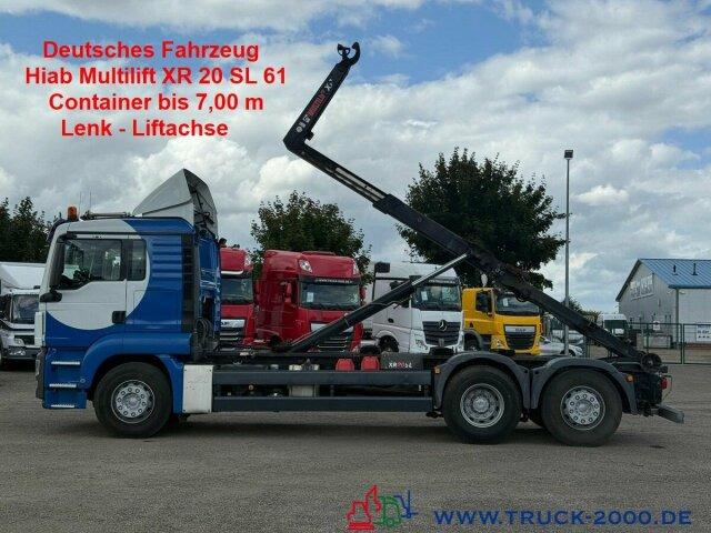 MAN TGS 26.440 Multilift XR 20 Lenk/ Liftachse 7m - Мултилифт с кука камион: снимка 1 MAN TGS 26.440 Multilift XR 20 Lenk/ Liftachse 7m - Мултилифт с кука камион: снимка 1