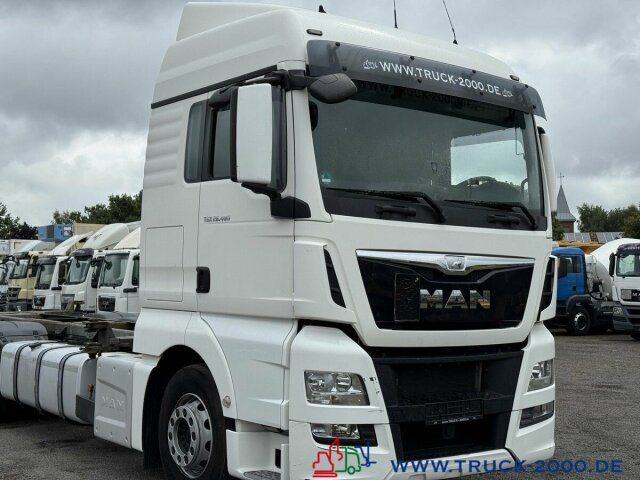 Контейнеровоз/ Сменна каросерия камион MAN TGX 26.480 XLX BDF Haus Bett Hub Multi Wechsler: снимка 10