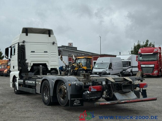 Контейнеровоз/ Сменна каросерия камион MAN TGX 26.480 XLX BDF Haus Bett Hub Multi Wechsler: снимка 12