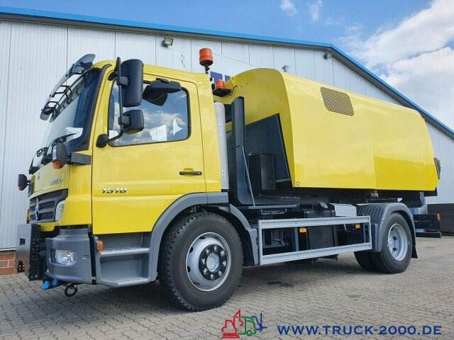 Мотометачна машина Mercedes-Benz 1518 Winterdienst - Streuer - Kehrmaschine 1.Hd: снимка 14