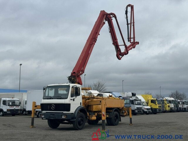 Mercedes-Benz 1722 Betonpumpe Schwing 23m 4 Mast Hallenmeister - Камион с кран: снимка 4 Mercedes-Benz 1722 Betonpumpe Schwing 23m 4 Mast Hallenmeister - Камион с кран: снимка 4