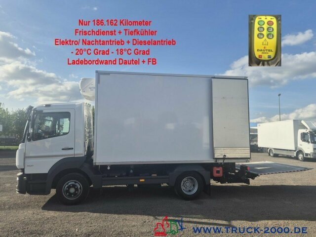 Mercedes-Benz 821 Carrier Xarios 600 - 20°- +18° LBW nur186TKM - Рефрижератор камион: снимка 1 Mercedes-Benz 821 Carrier Xarios 600 - 20°- +18° LBW nur186TKM - Рефрижератор камион: снимка 1