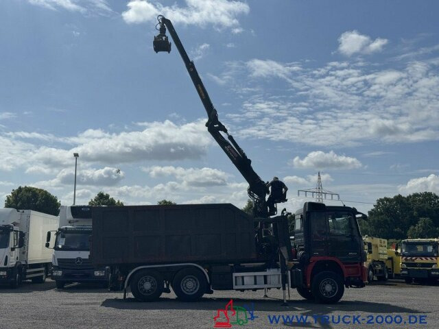 Mercedes-Benz Actros 2544 Meiller 20.65+ Mulde Kran 7,3m=1,4t. - Мултилифт с кука камион, Камион с кран: снимка 4 Mercedes-Benz Actros 2544 Meiller 20.65+ Mulde Kran 7,3m=1,4t. - Мултилифт с кука камион, Камион с кран: снимка 4