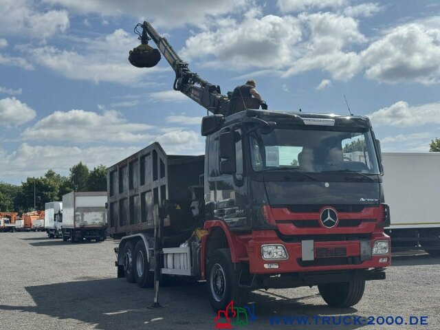 Mercedes-Benz Actros 2544 Meiller 20.65+ Mulde Kran 7,3m=1,4t. - Мултилифт с кука камион, Камион с кран: снимка 3 Mercedes-Benz Actros 2544 Meiller 20.65+ Mulde Kran 7,3m=1,4t. - Мултилифт с кука камион, Камион с кран: снимка 3