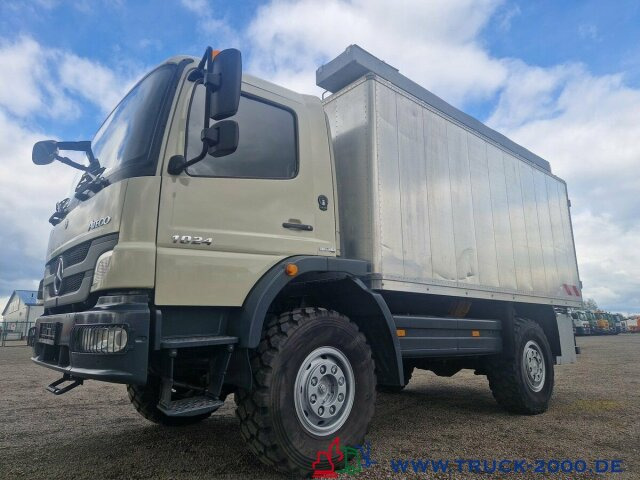 Камион фургон Mercedes-Benz Atego 1024 4x4 Ideal Basis Wohn-Expeditionsmobil: снимка 9