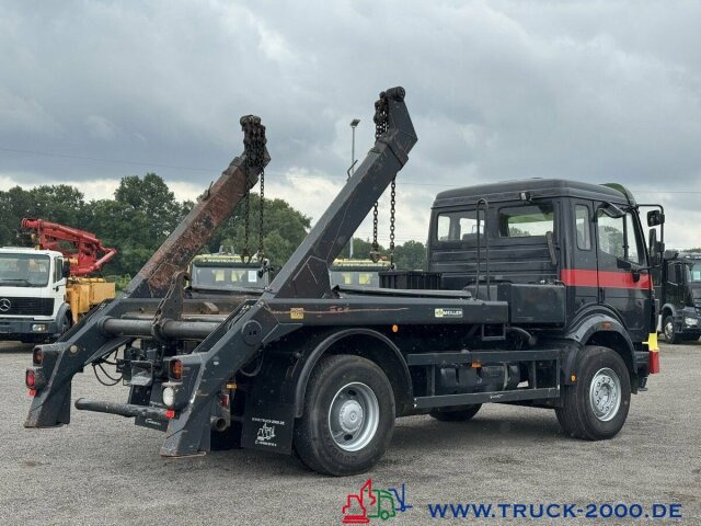 Mercedes-Benz SK 1831 Meiller Teleabsetzer AHK - NUR 475 TKM - Мултилифт за контейнери камион: снимка 4 Mercedes-Benz SK 1831 Meiller Teleabsetzer AHK - NUR 475 TKM - Мултилифт за контейнери камион: снимка 4