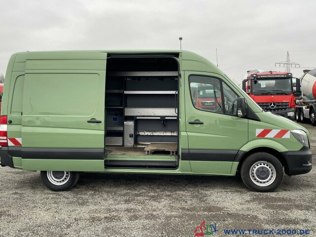 Mercedes-Benz Sprinter 316 Werkstattausbau AHK Standhzg Klima - Товарен бус: снимка 4 Mercedes-Benz Sprinter 316 Werkstattausbau AHK Standhzg Klima - Товарен бус: снимка 4