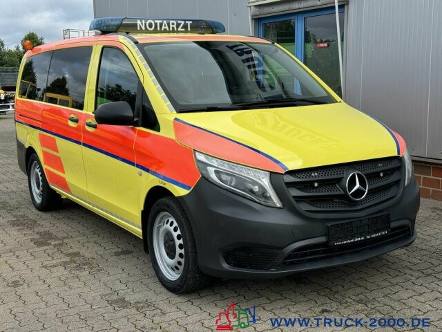 Линейка Mercedes-Benz Vito119 CDI 4x4 Notarzt Rettung Ambulance Klima: снимка 10