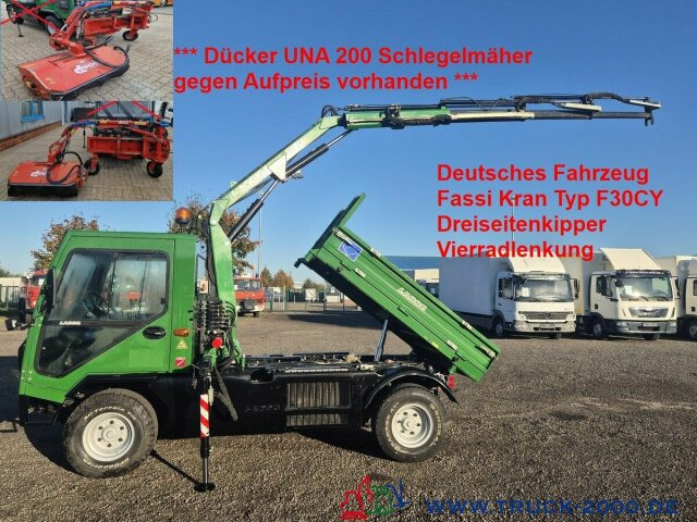 Multicar Ladog 4x4 Kipper mit Fassi Kran 5+6 Steuerkreis - Бус самосвал: снимка 1 Multicar Ladog 4x4 Kipper mit Fassi Kran 5+6 Steuerkreis - Бус самосвал: снимка 1