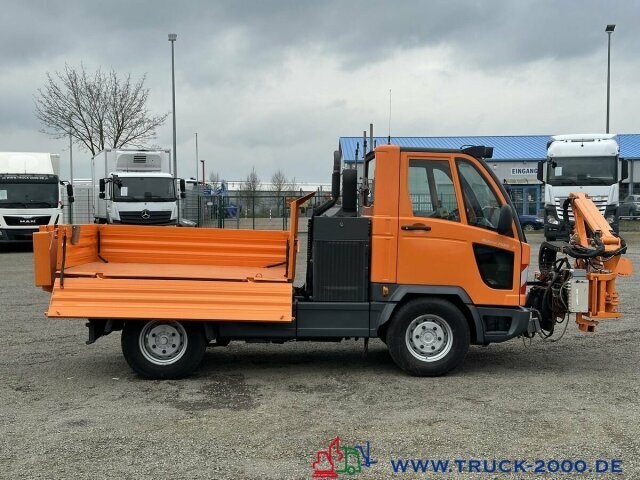 Бус самосвал, Комунална/ Специална техника Multicar M30 4x4 Kipper mit Ausleger + Schneeschild: снимка 13