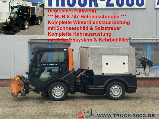 Nilfisk JungoJet3500 Winterdienst & Kehrmaschine - Мотометачна машина: снимка 1 Nilfisk JungoJet3500 Winterdienst & Kehrmaschine - Мотометачна машина: снимка 1