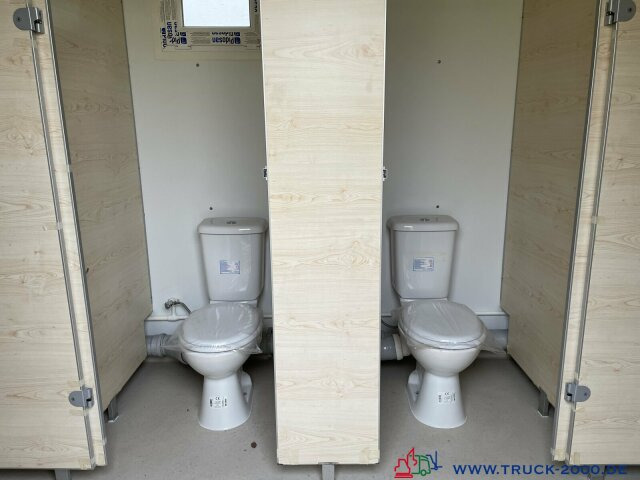 Нови Жилищен контейнер Sanitär Toiletten Container NEU 6 Toiletten: снимка 10