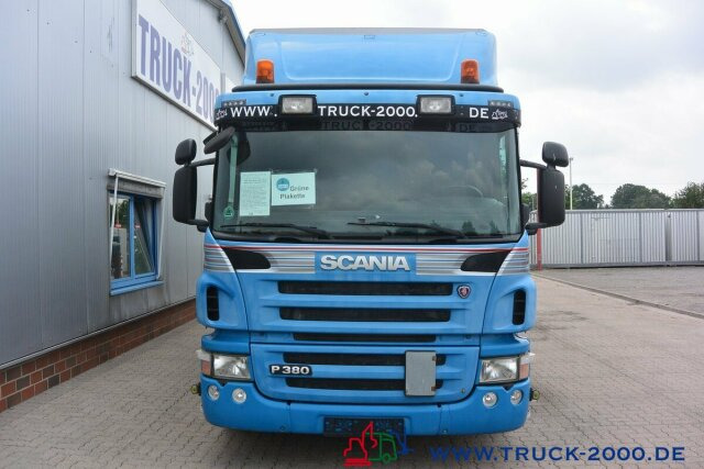 Scania P380 Glas Wertstoff Sammler Recycling 37m³1.Hand - Самосвал камион, Камион с кран: снимка 3 Scania P380 Glas Wertstoff Sammler Recycling 37m³1.Hand - Самосвал камион, Камион с кран: снимка 3