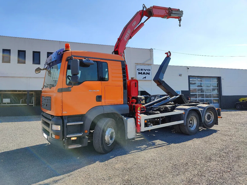 MAN TGA 28.310 Container / Fassi F130 - Мултилифт с кука камион, Камион с кран: снимка 4 MAN TGA 28.310 Container / Fassi F130 - Мултилифт с кука камион, Камион с кран: снимка 4