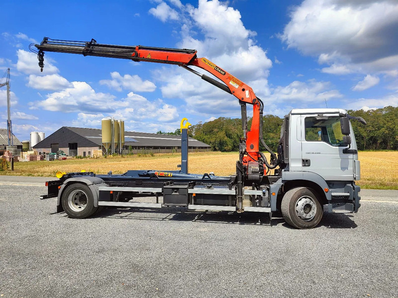 MAN TGM 18.290 4x2 Euro 6 + Crane Palfinger PK15500 - Мултилифт с кука камион, Камион с кран: снимка 4 MAN TGM 18.290 4x2 Euro 6 + Crane Palfinger PK15500 - Мултилифт с кука камион, Камион с кран: снимка 4