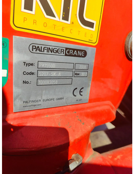 Palfinger Year 2008 Remote PK15500 - Стрела: снимка 3 Palfinger Year 2008 Remote PK15500 - Стрела: снимка 3