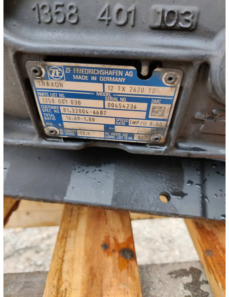 ZF Traxon 12TX2620TD - Скоростна кутия: снимка 3 ZF Traxon 12TX2620TD - Скоростна кутия: снимка 3
