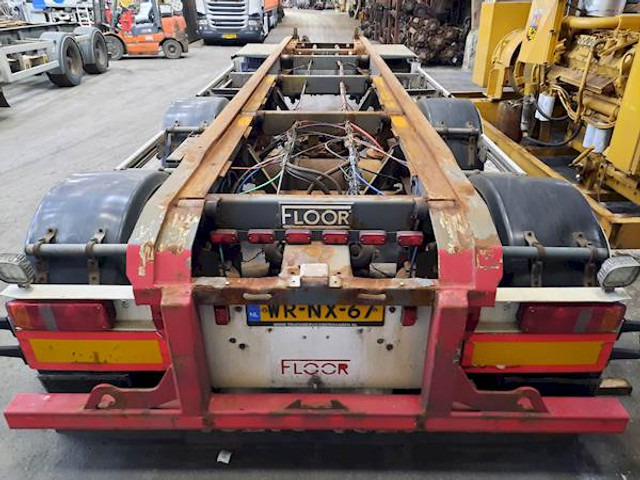 Floor FLA-3-101 - Контейнеровоз/ Сменна каросерия полуремарке: снимка 5 Floor FLA-3-101 - Контейнеровоз/ Сменна каросерия полуремарке: снимка 5