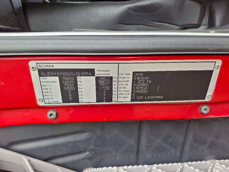 Scania R 420 LA4X2MNA - Влекач: снимка 5 Scania R 420 LA4X2MNA - Влекач: снимка 5