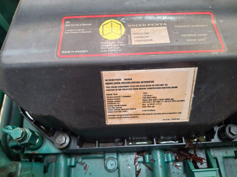 Двигател Volvo PENTA D9A2J MH: снимка 6