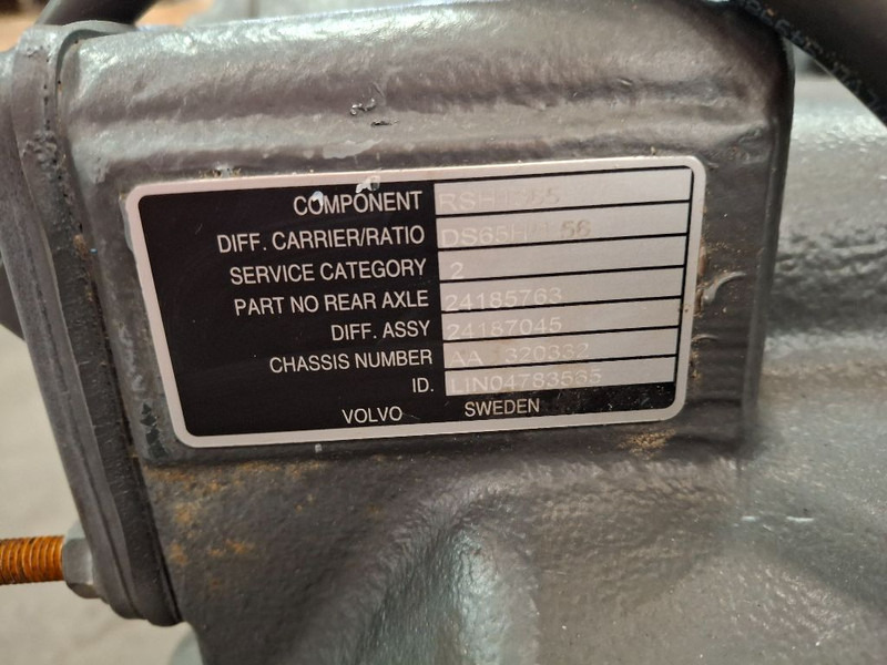 Volvo RSH1365 - Задна ос: снимка 4 Volvo RSH1365 - Задна ос: снимка 4