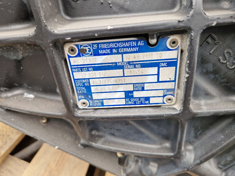 ZF ASTRONIC 12AS2130 TD - Скоростна кутия: снимка 4 ZF ASTRONIC 12AS2130 TD - Скоростна кутия: снимка 4