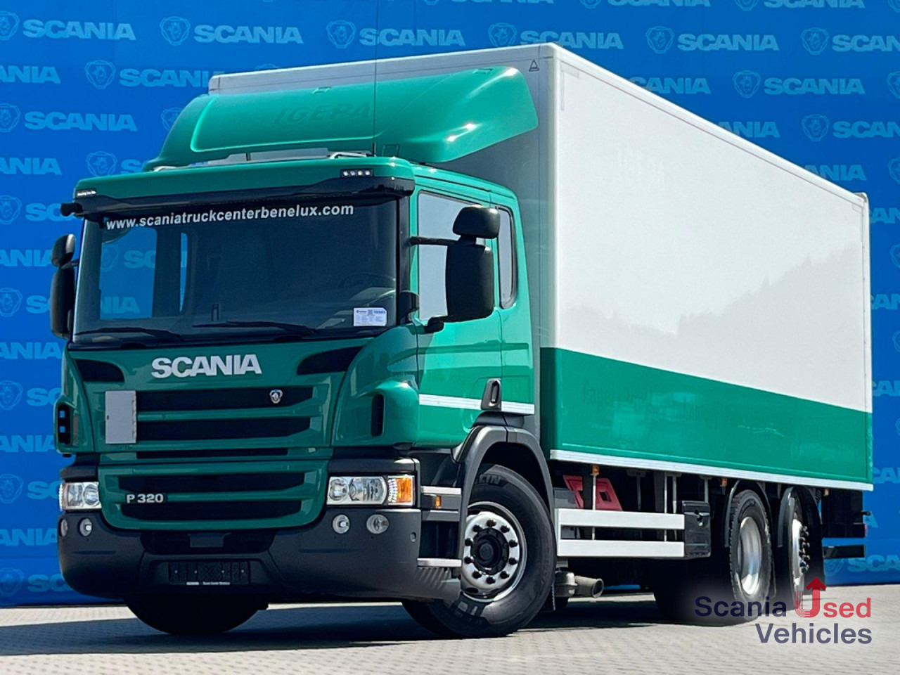 SCANIA P 320 DB6x2*4MNB RETARDER FULL AIR 8T TAIL LIFT 2T - Камион фургон: снимка 1 SCANIA P 320 DB6x2*4MNB RETARDER FULL AIR 8T TAIL LIFT 2T - Камион фургон: снимка 1