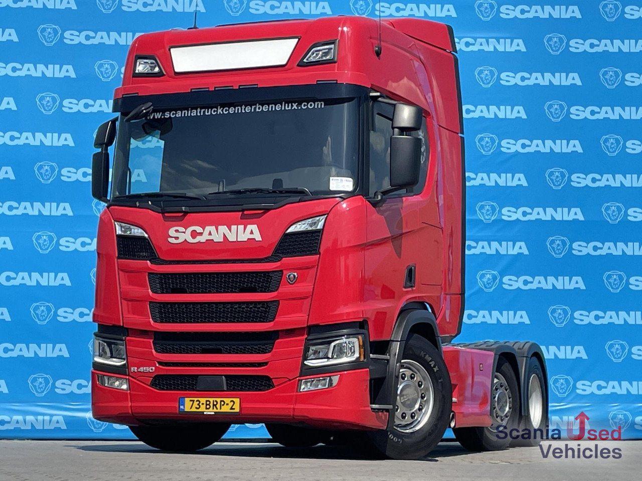 SCANIA R 450 A6x2/4NA RETARDER PTO LED NAVI - Влекач: снимка 1 SCANIA R 450 A6x2/4NA RETARDER PTO LED NAVI - Влекач: снимка 1