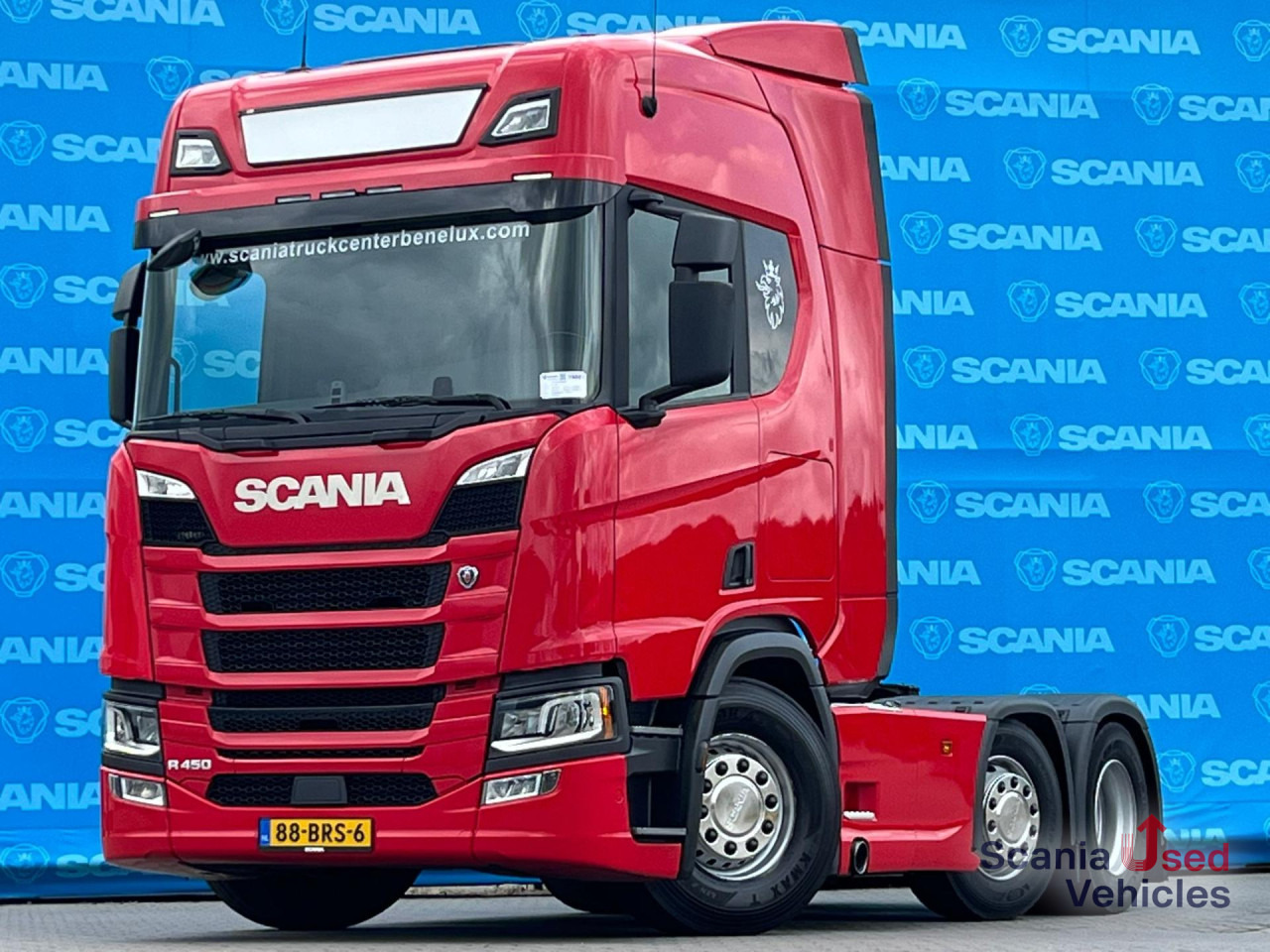 SCANIA R 450 A6x2/4NA RETARDER PTO LED NAVI - Влекач: снимка 1 SCANIA R 450 A6x2/4NA RETARDER PTO LED NAVI - Влекач: снимка 1