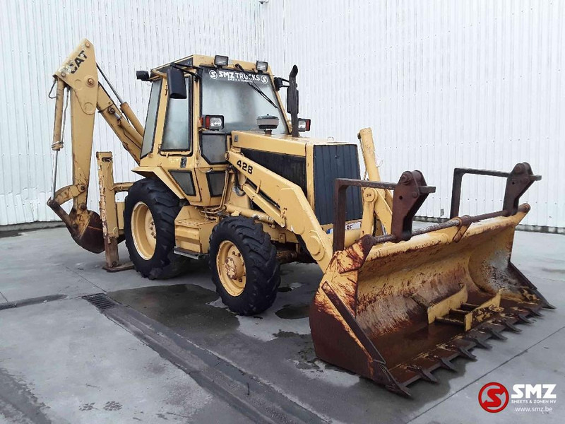 Caterpillar 428 - Багер-товарач: снимка 1 Caterpillar 428 - Багер-товарач: снимка 1