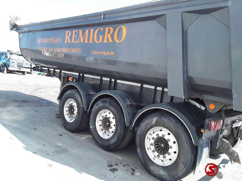 Самосвал полуремарке GALTRAILER Oplegger chassis welded: снимка 8