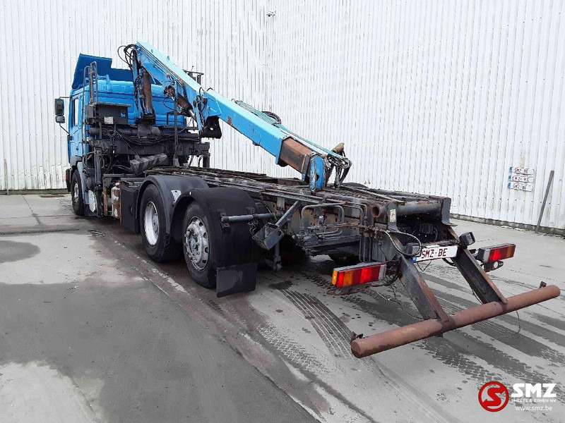 Бордови камион, Камион с кран MAN 26.403 Atlas 140.1vA19: снимка 9