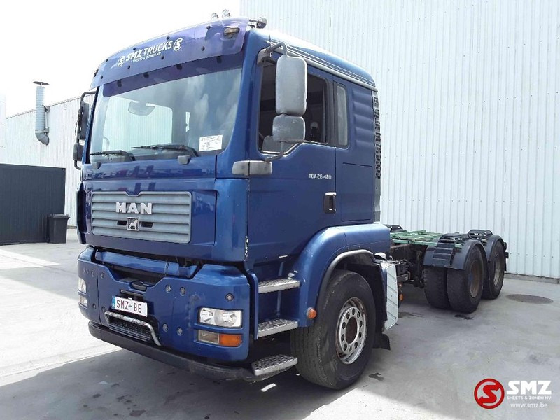 MAN TGA 26.480 6x4 manual - Шаси кабина: снимка 3 MAN TGA 26.480 6x4 manual - Шаси кабина: снимка 3