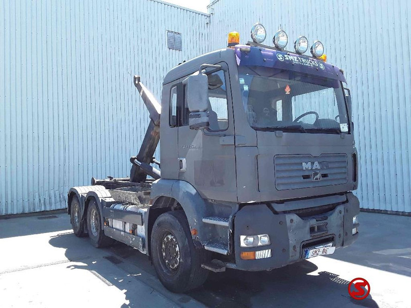 MAN TGA 33.360 manual pump - Контейнеровоз/ Сменна каросерия камион: снимка 1 MAN TGA 33.360 manual pump - Контейнеровоз/ Сменна каросерия камион: снимка 1