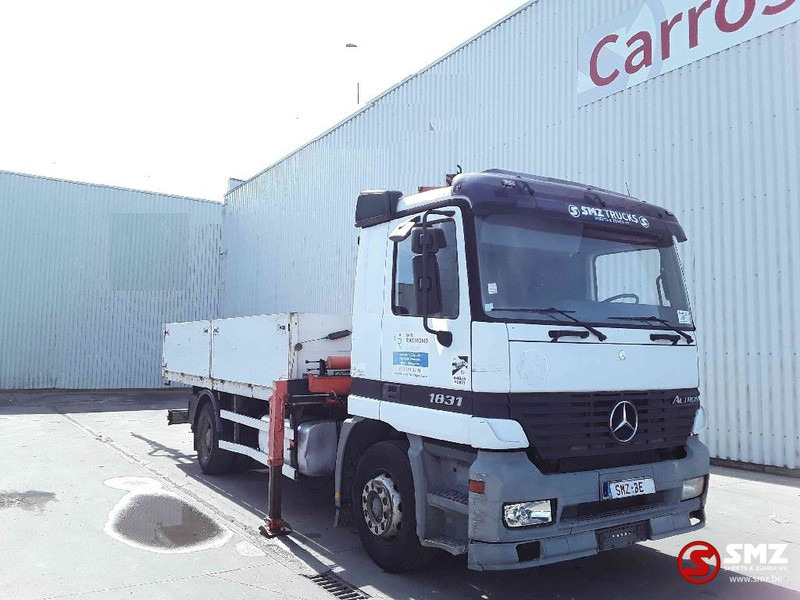 Mercedes-Benz Actros 1831 165000km lames - Бордови камион: снимка 1 Mercedes-Benz Actros 1831 165000km lames - Бордови камион: снимка 1