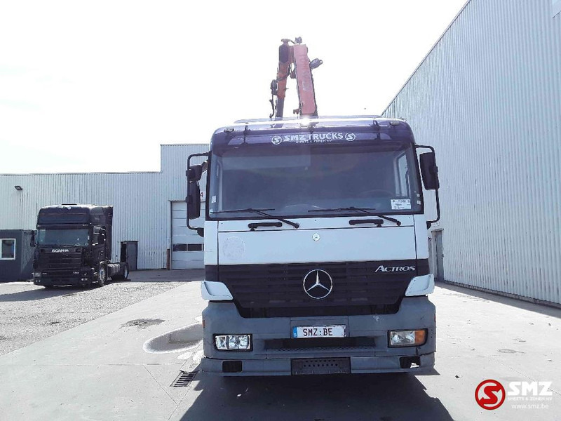 Mercedes-Benz Actros 1831 Atlas Ak140.1A4+remote lames steel 165000km - Бордови камион, Камион с кран: снимка 2 Mercedes-Benz Actros 1831 Atlas Ak140.1A4+remote lames steel 165000km - Бордови камион, Камион с кран: снимка 2
