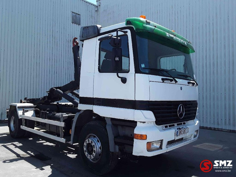 Mercedes-Benz Actros 1831 manual lames airco belgium truck - Контейнеровоз/ Сменна каросерия камион: снимка 1 Mercedes-Benz Actros 1831 manual lames airco belgium truck - Контейнеровоз/ Сменна каросерия камион: снимка 1