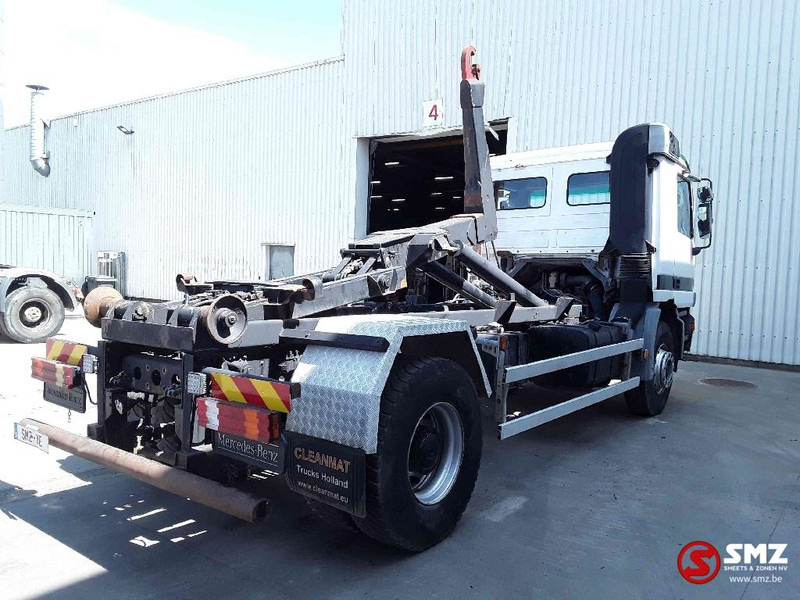 Контейнеровоз/ Сменна каросерия камион Mercedes-Benz Actros 1831 manual lames airco belgium truck: снимка 11